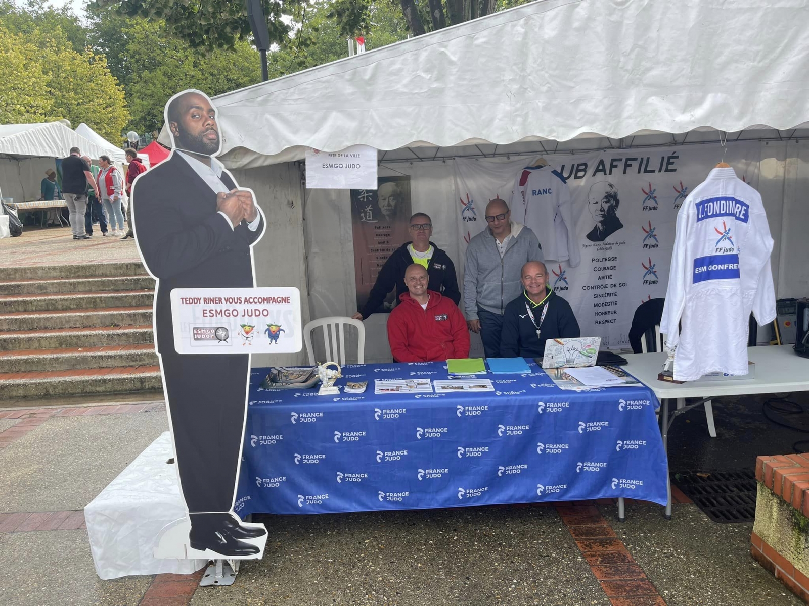 L'Esmgo Judo à la fête de la ville